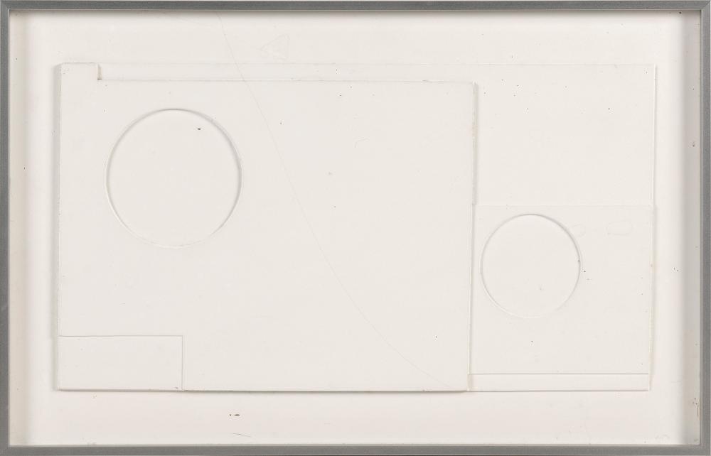 Appraisal: BEN NICHOLSON UNITED KINGDOM - WHITE RELIEF WOOD BOARDS X