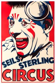 Appraisal: Sells-Sterling Circus N p ca One sheet x Margins trimmed