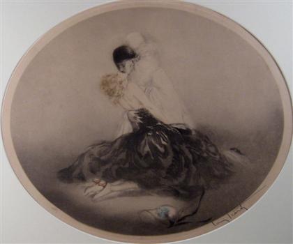 Appraisal: LOUIS ICART french -