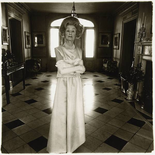 Appraisal: n a Diane Arbus American - Mrs T Charlton Henry