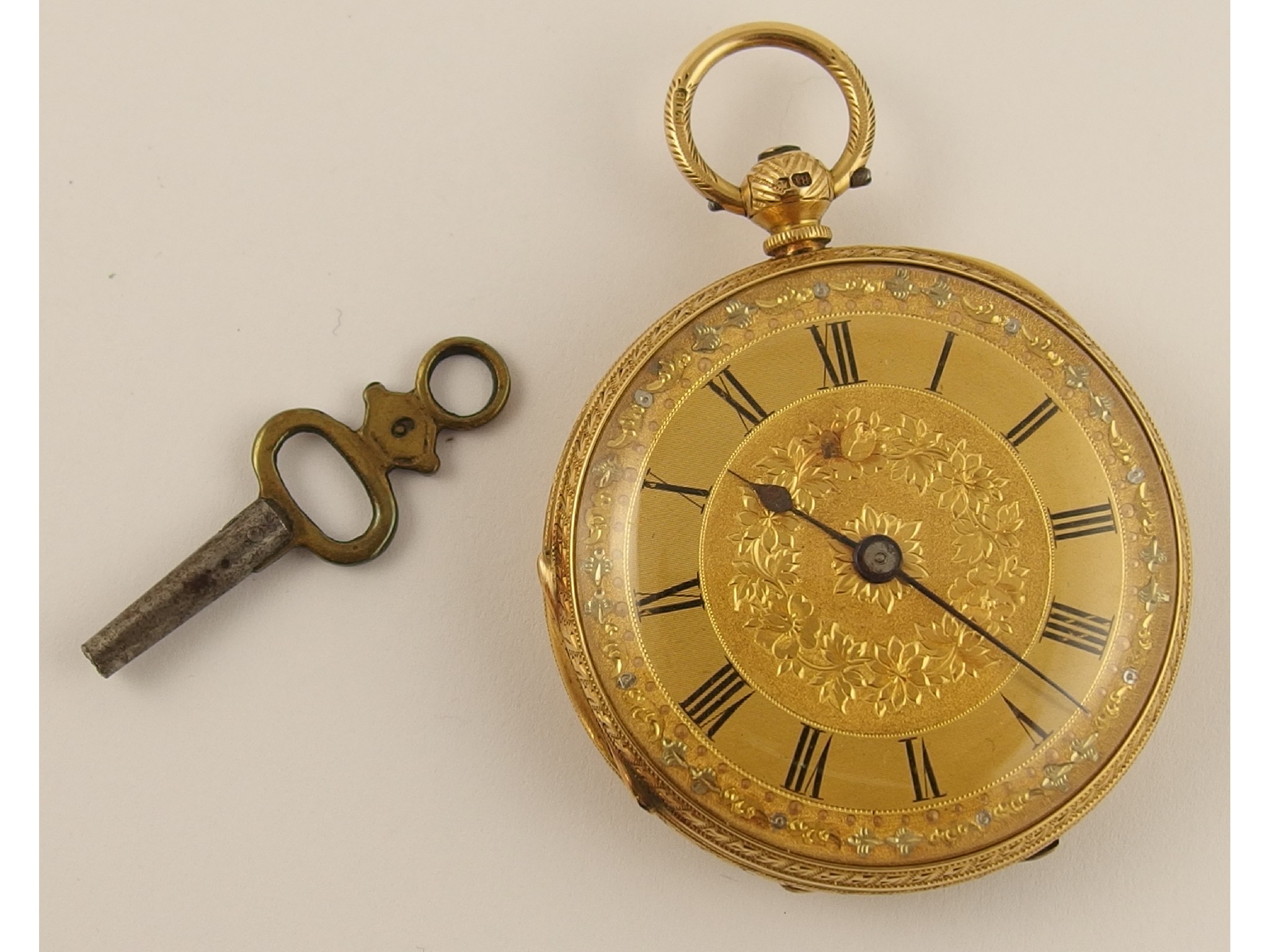 Appraisal: An ct pocket watch weight including mechanism gms