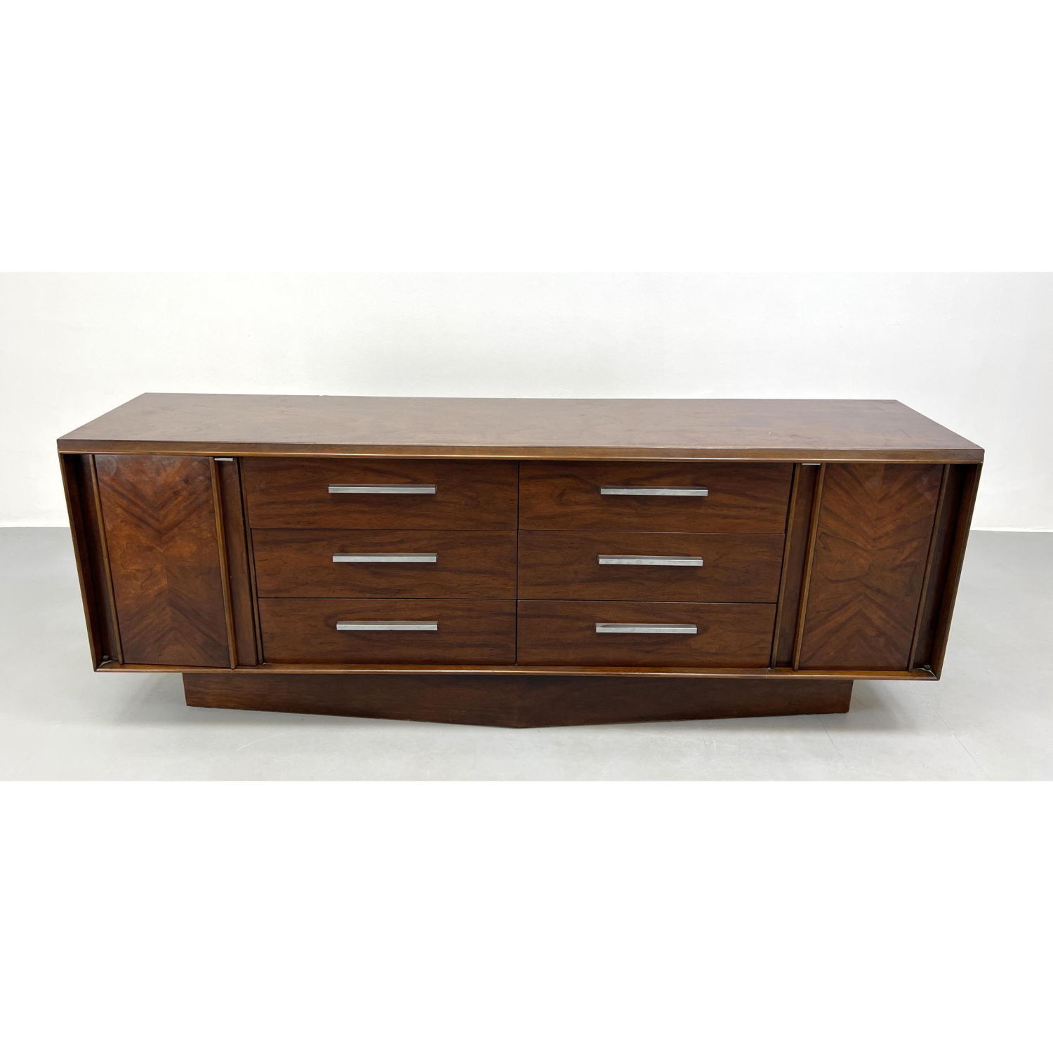 Appraisal: LANE American Modern Dresser Sideboard Metal Handles Dimensions H inches