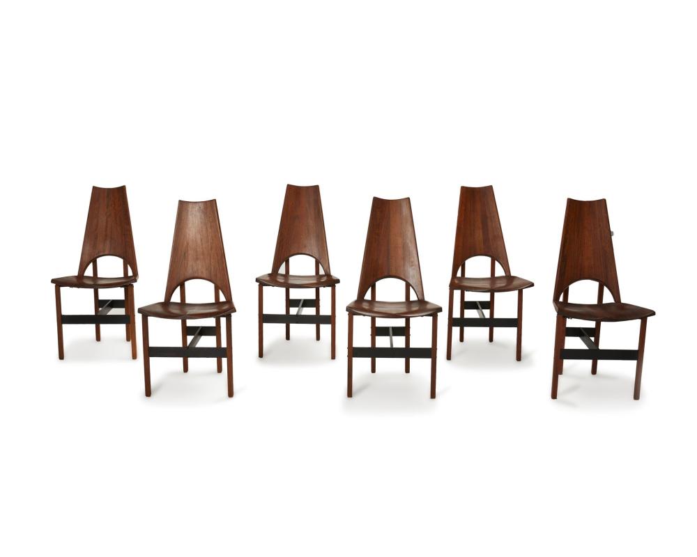 Appraisal: Leon Clayton Meyer - American Studio side chairs circa s-