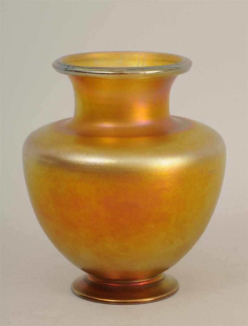 Appraisal: LOUIS C TIFFANY FURNACES INC FAVRILE GLASS VASE Fully marked