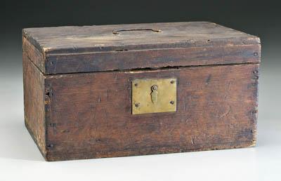 Appraisal: North Carolina doctor s kit and tools pine box with