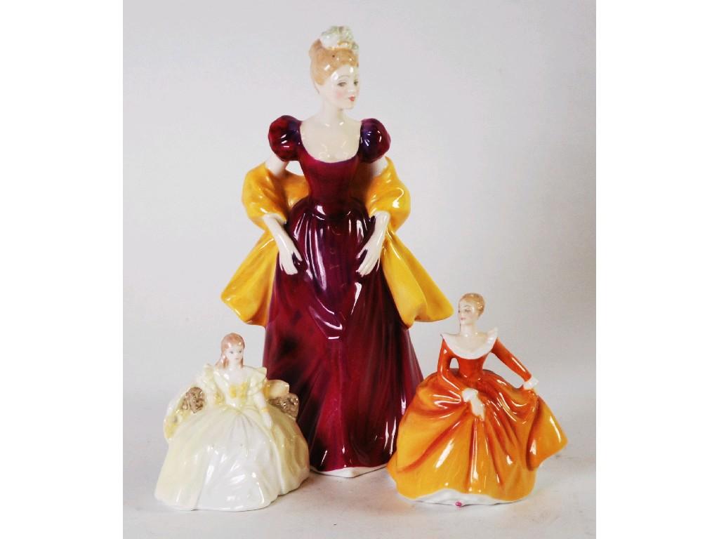 Appraisal: SECOND QUALITY ROYAL DOULTON CHINA FIGURE 'LORETTA' HN cm high