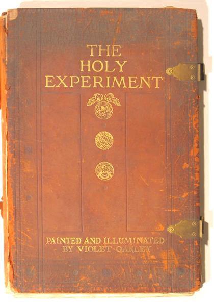 Appraisal: portfolio Oakley Violet The Holy Experiment A Message to The