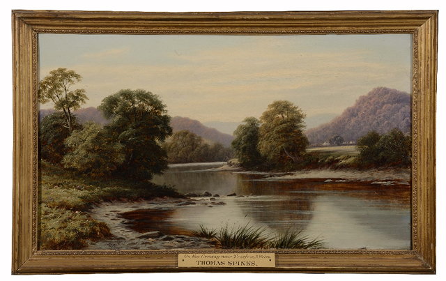 Appraisal: THOMAS SPINKS act - 'On the Conway Near Triefew N