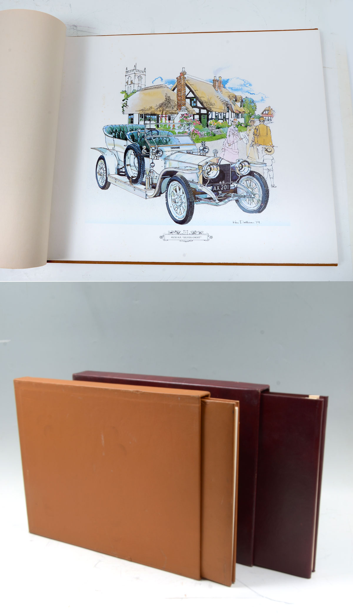 Appraisal: KEN DALLISON LIMITED EDITION ROLLS ROYCE AND AMERICAN CLASSICS BOOKS