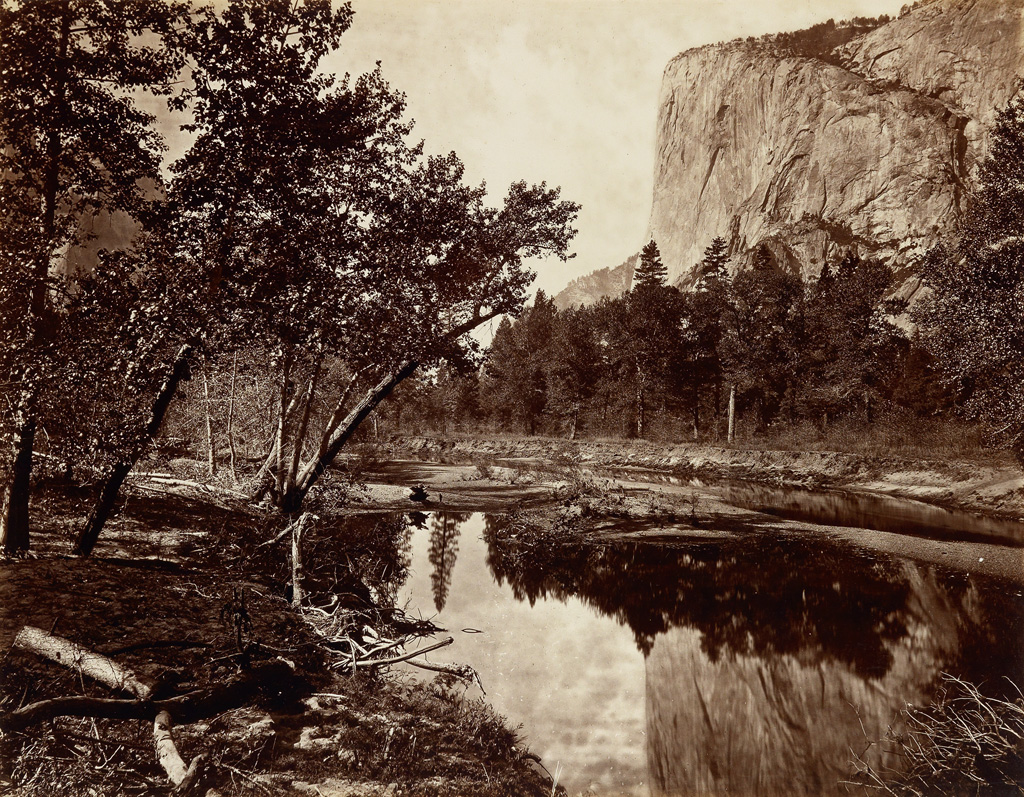 Appraisal: EADWEARD MUYBRIDGE - Cottonwood Bend Valley of the Yosemite No