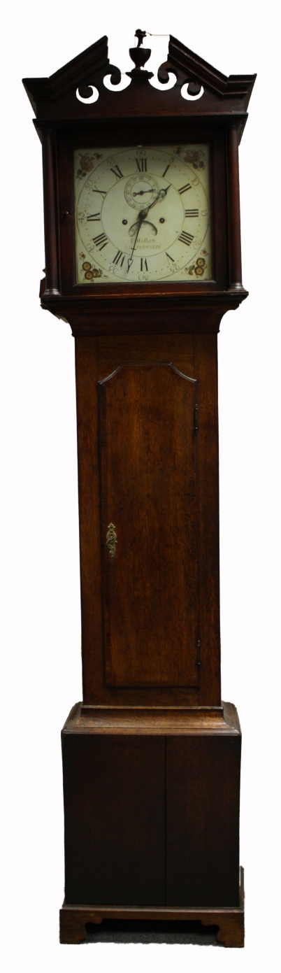 Appraisal: Victorian long cased Grandfather clock E Hallam Lutterworth