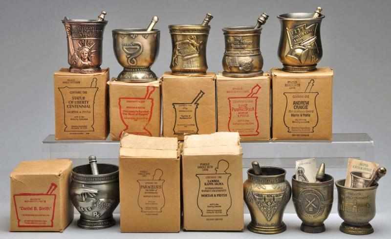 Appraisal: Lot of Mortars Pestles Description From the Schering Collection to