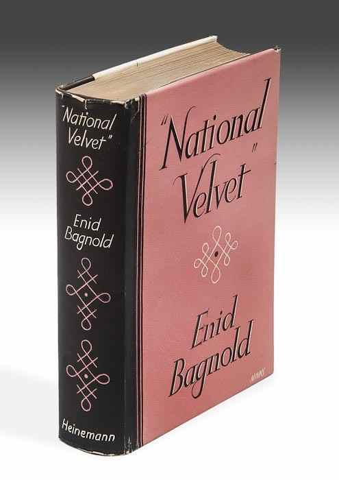 Appraisal: Bagnold Enid National Velvet first edition original cloth very slightly