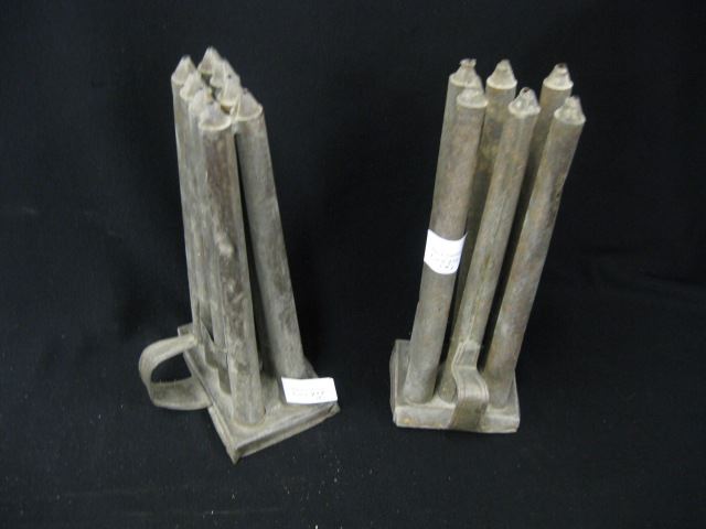 Appraisal: Early Tin Candle Molds port