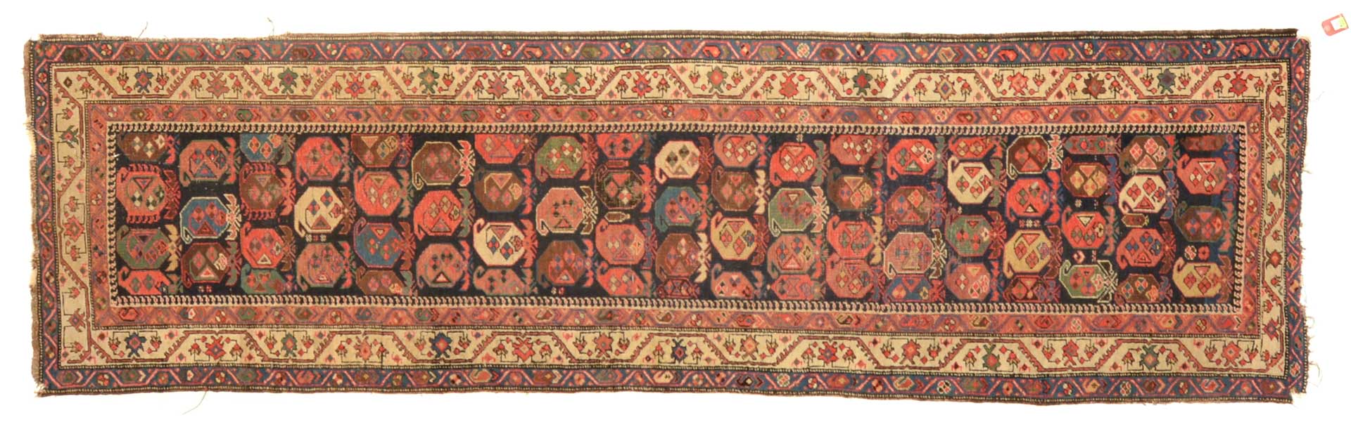 Appraisal: Antique Malayer runner approx x Persia circa Condition Wear and