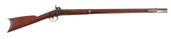 Appraisal: ALTERED SPRINGFIELD MODEL CADET MUSKET Cal rnd bbl Dated on