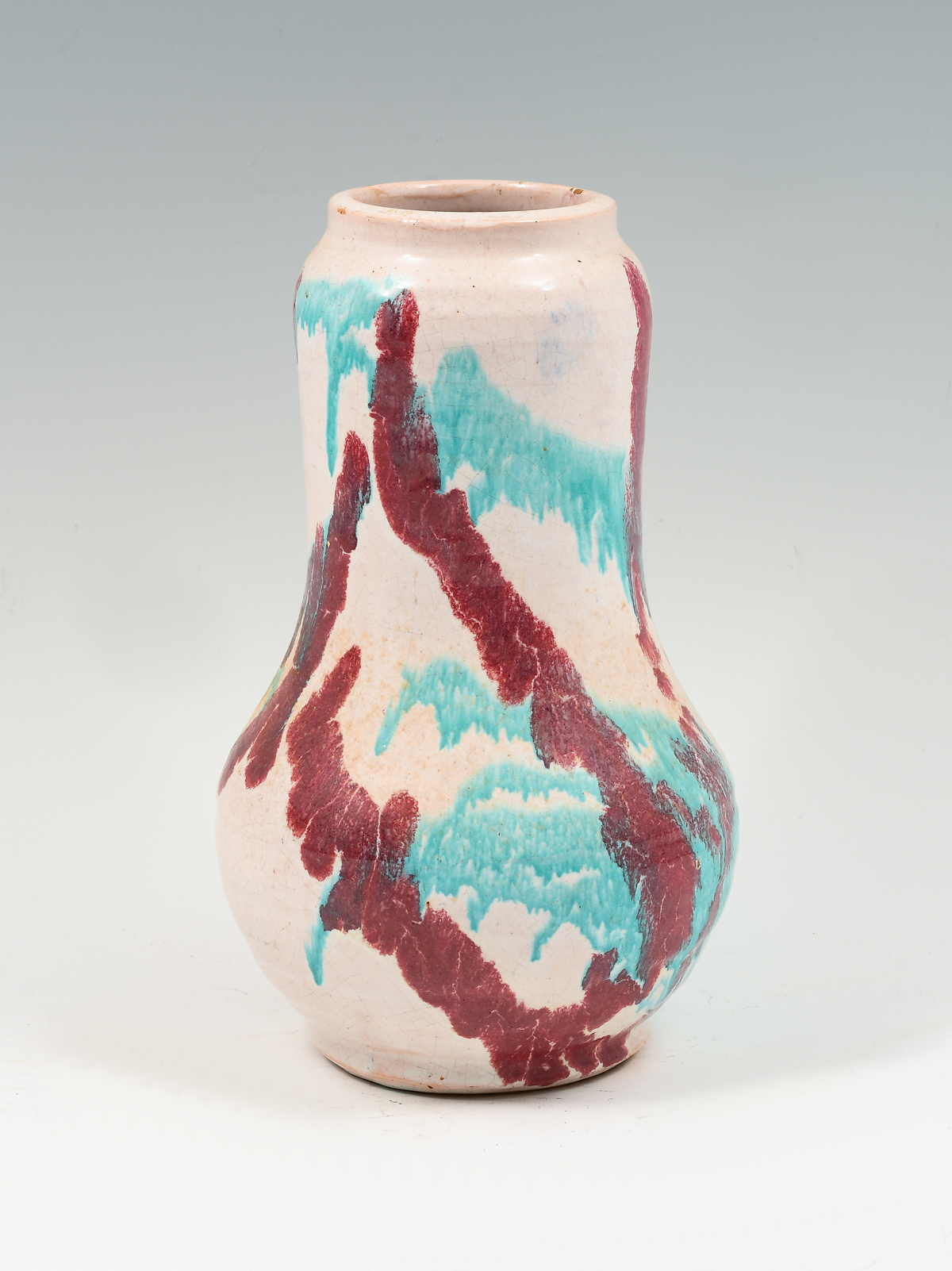 Appraisal: SUNSET MOUNTAIN POTTERY VASE North Carolina art pottery vase having