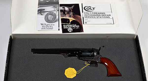 Appraisal: Colt Signature Series Navy Black Powder Revolver cal barrel S