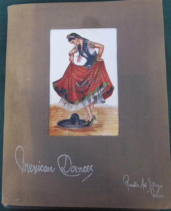 Appraisal: FOLIO MEXICAN DANCES