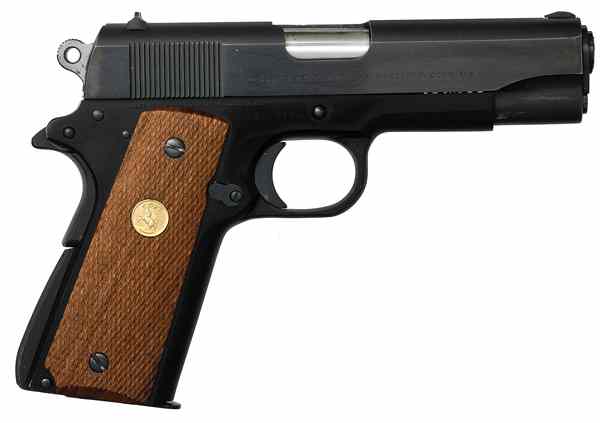 Appraisal: Colt Combat Commander Lightweight Semi-Auto Pistol ACP cal '' barrel