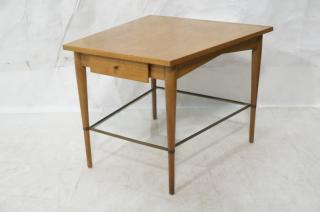 Appraisal: Modern PAUL McCOBB One Drawer Side Table Wedge s Modern