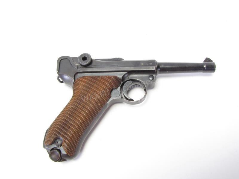 Appraisal: Mauser Dated Chamber S Luger Pistol-Round barrel Chambered in mm