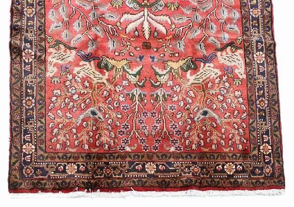 Appraisal: A Sarouk carpet size approximately ft in x ft