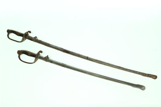 Appraisal: TWO SWORDS Japan st half- th century Similar World War