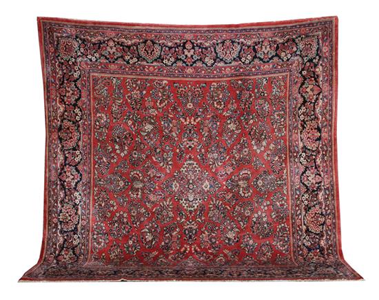 Appraisal: Persian Sarouk carpet circa ' x ' Provenance Estate of