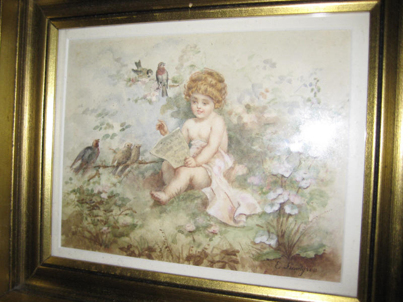 Appraisal: ATTRIBUTED TO EGRON SILLIF LUNDGREN SWEDISH - Young child seated