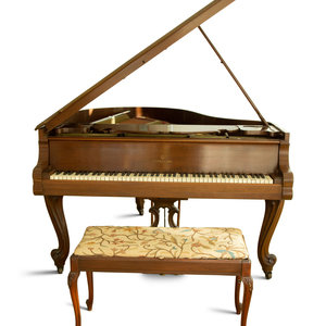 Appraisal: A Louis XV Model O Series Parlor Grand Steinway Piano