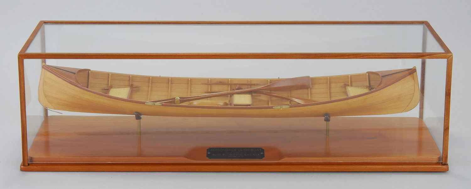 Appraisal: MODEL OF AN ADIRONDACK GUIDE BOATBy David Kavner of Keene