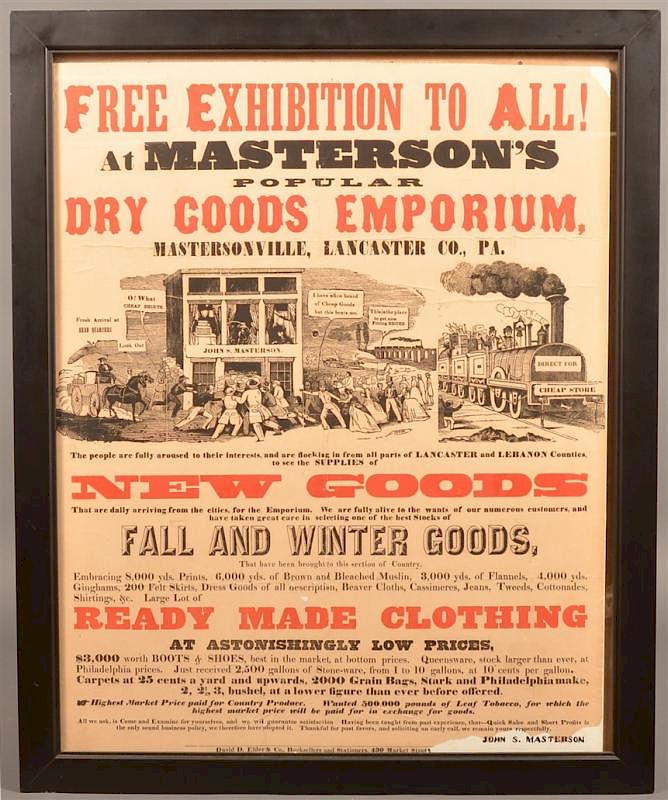 Appraisal: Printed Broadside Titled Fire Exhibition To All Printed Broadside Titled