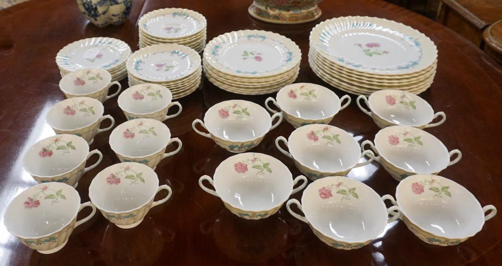 Appraisal: Royal Doulton 'The Picardy' Bone China -Piece Partial Dinner Service