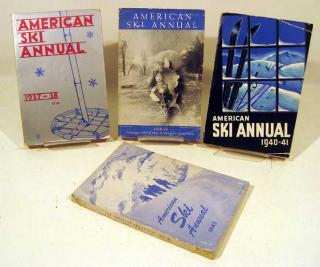 Appraisal: V Maps VINTAGE EDITIONS OF AMERICAN SKI ANNUAL s s