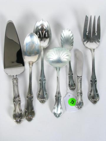 Appraisal: International Silver sterling table serving pieces all in 'Joan of