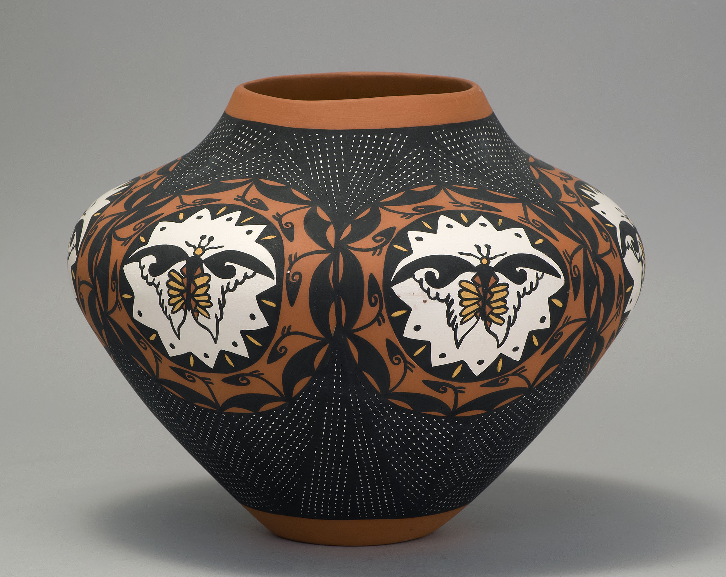 Appraisal: ACOMA POTTERY JAR th CenturyBy J Diaz of Laguna New