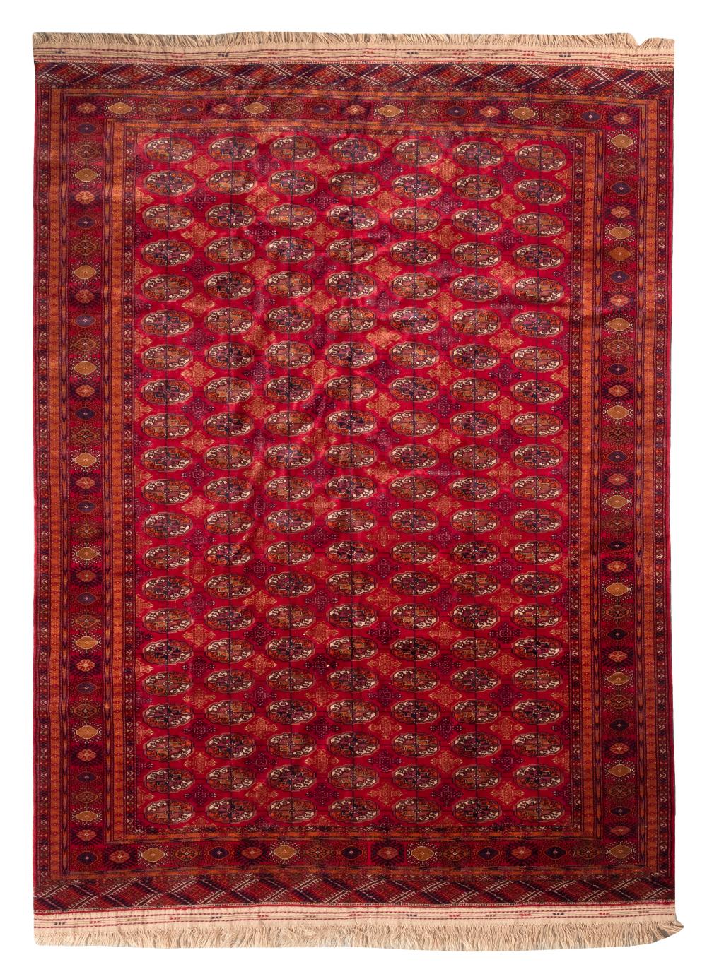 Appraisal: BOUKARA RUG X SECOND HALF OF THE TH CENTURYBOUKARA RUG