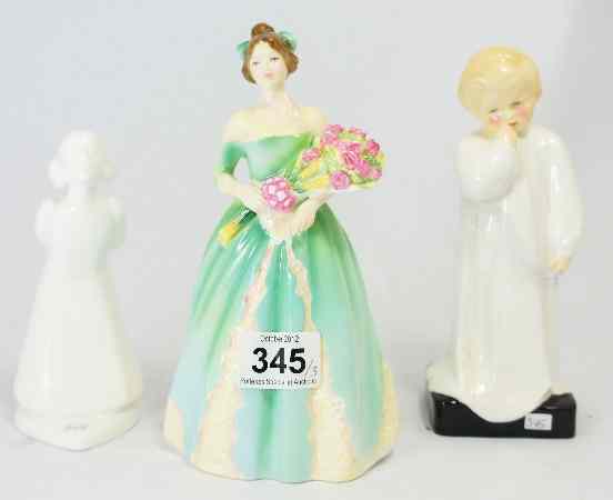 Appraisal: Royal Doulton Figure Happy Birthday HN Darling HN Damaged restuck