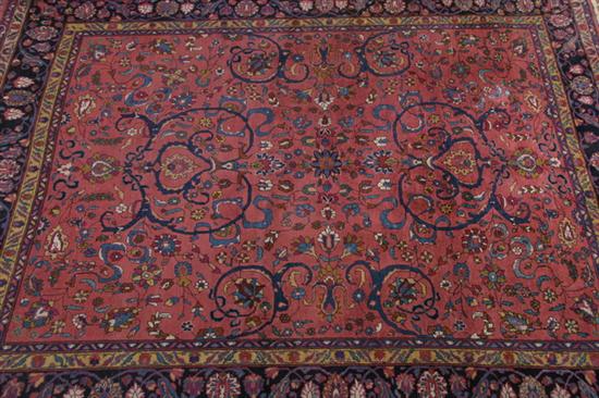 Appraisal: PERSIAN SAROUK RUG ft in x ft in