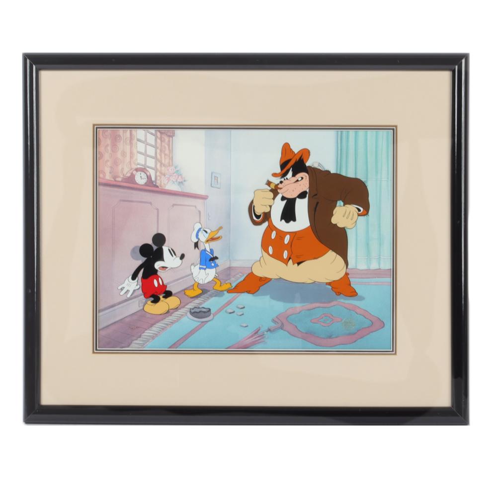 Appraisal: MOVING DAY MICKEY MOUSE DISNEY ANIMATION CELMoving Day Mickey Mouse