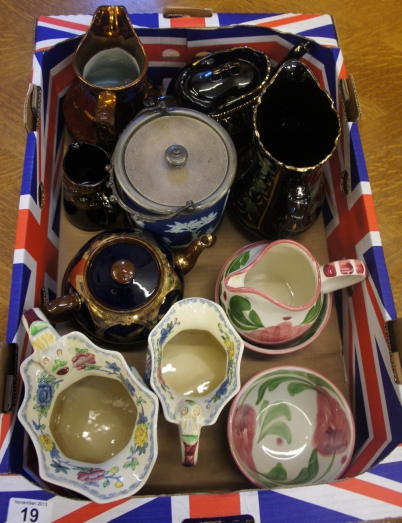 Appraisal: A collection of pots and wares to include Wedgwood Jasper