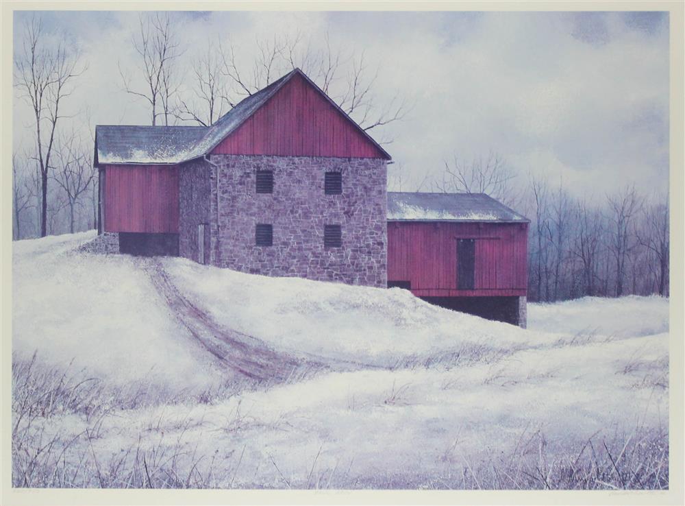 Appraisal: DAVID W KNOWLTON III AMERICAN - BANK BARN and VIRGINIA