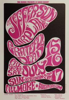 Appraisal: Bill Graham Vintage Rock Poster BG Wes Wilson American b