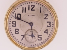 Appraisal: Illinois Sangamo Special J s with Arabic metal dial in