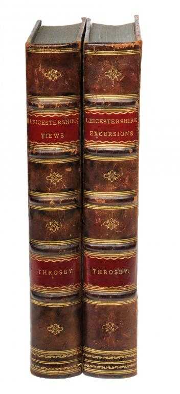 Appraisal: THROSBY JOHN SELECT VIEWS IN LEICESTERSHIRE FROM ORIGINAL DRAWINGS AND