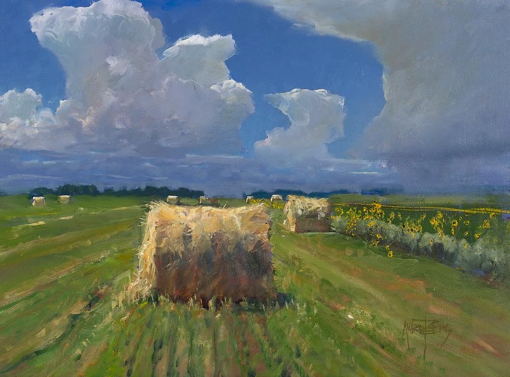 Appraisal: Sunstruck by Andrew Peters Andrew Peters b Sunstruck oil on