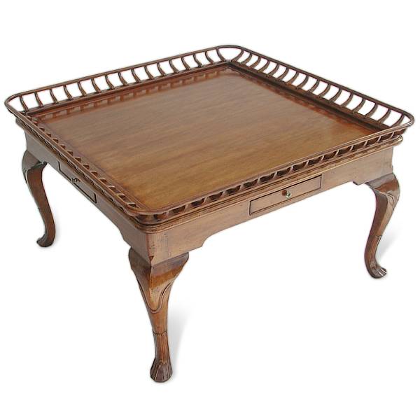 Appraisal: A George III style cherry low table height in width