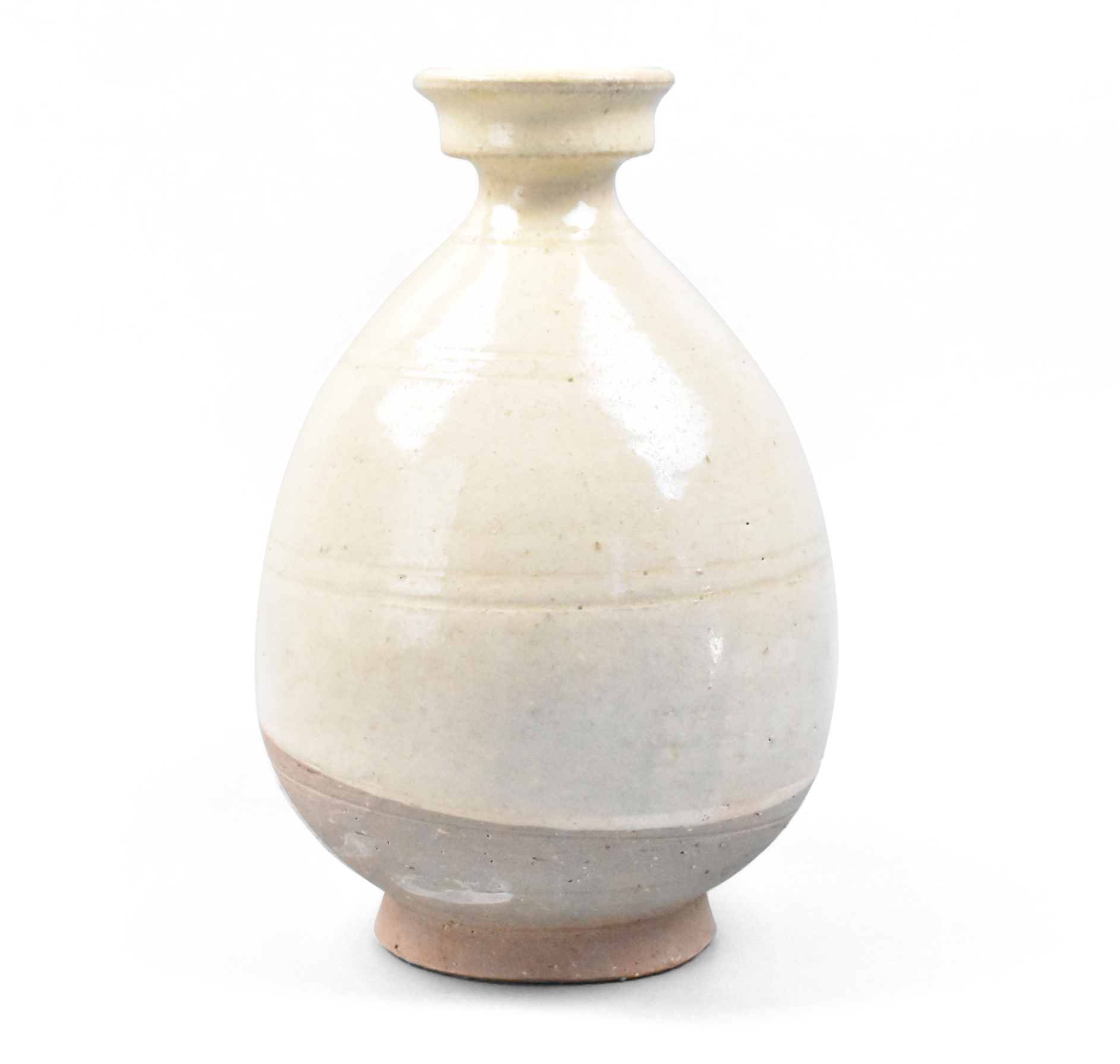 Appraisal: A Chinese white glazed vase dating from the Tang dynasty