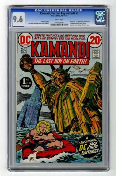 Appraisal: Kamandi The Last Boy on Earth CGC Click for full